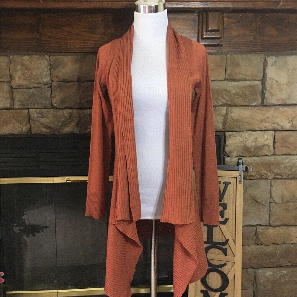 Tinley Women’s Open Front Cardigan Long Sleeve Acrylic Size Large